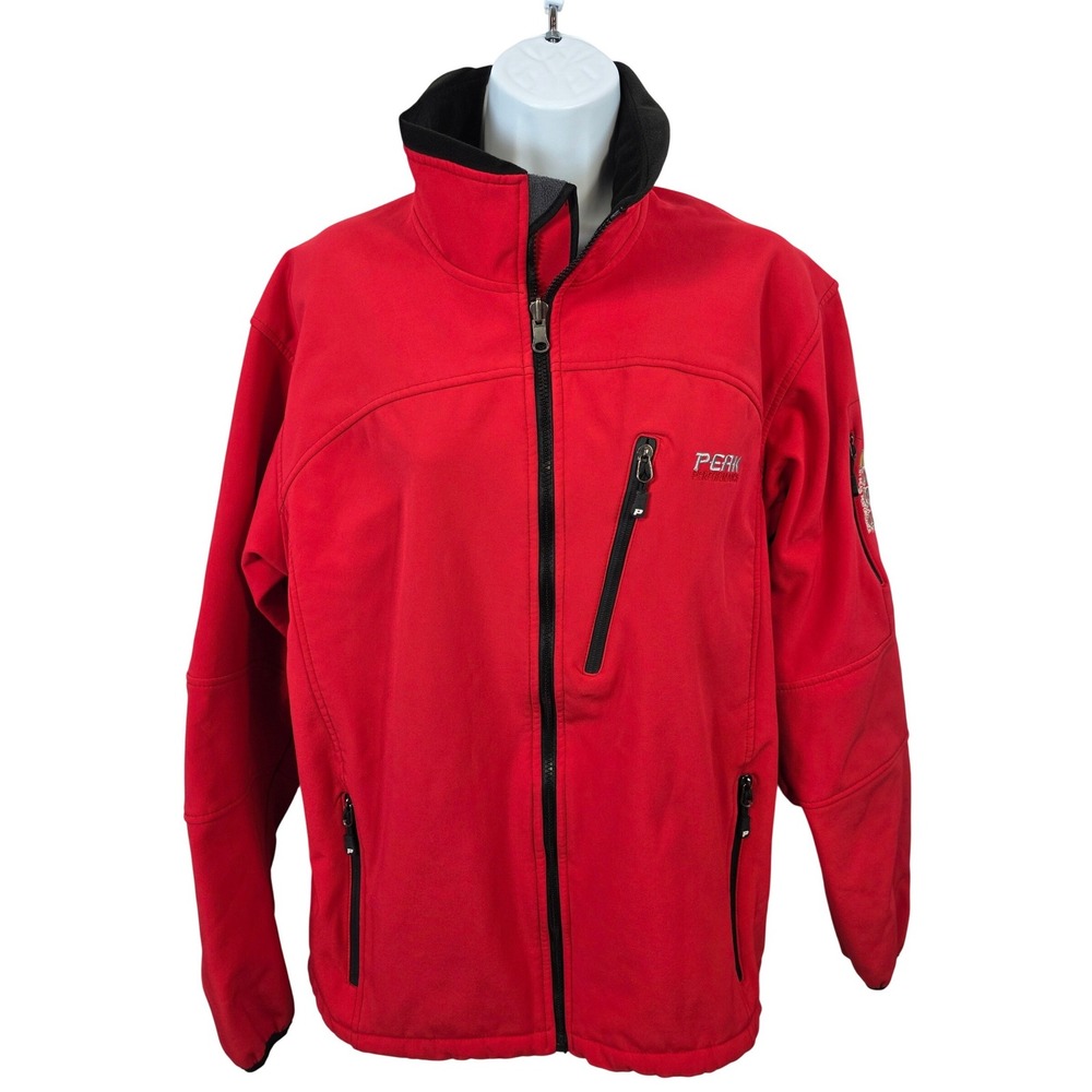 Peak Performance Red Gore Windstopper Fleece Line… - image 1